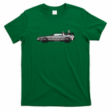 Now Is the Future DeLorean 2015 T-Shirt - Irish Green
