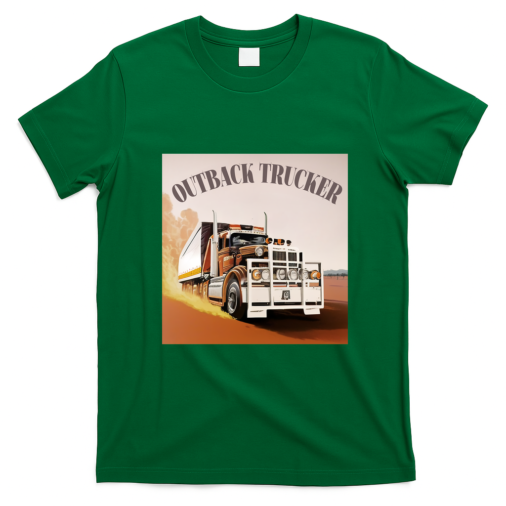 Outback Truckers Vintage T-Shirt - Irish Green