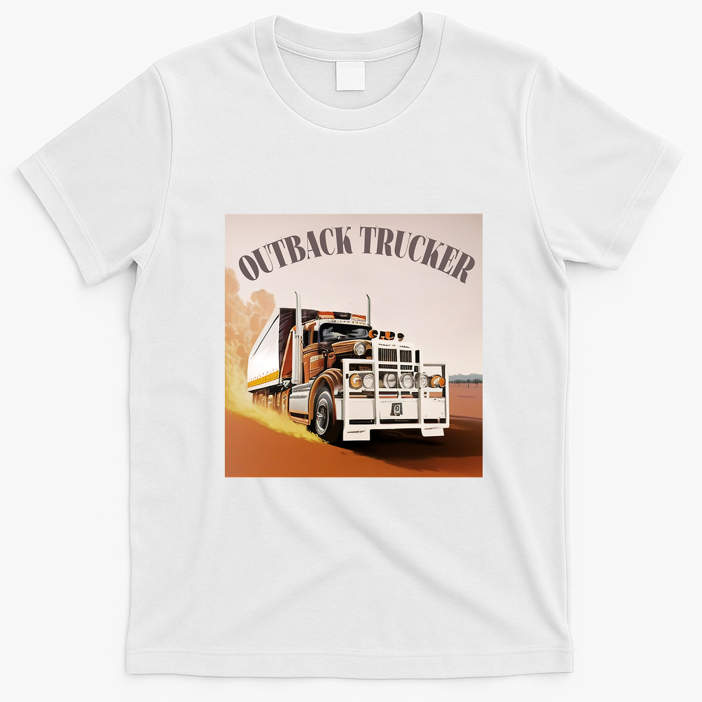 Outback Truckers Vintage T-Shirt - White