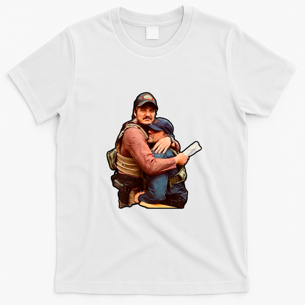 Pedro & Oscar Retro Graphic Tee - White