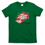 The Pork Chop Express Retro Graphic Tee - Irish Green