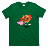 The Pork Chop Express Visalia Trucking Tee - Irish Green