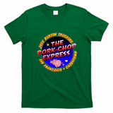 Pork Chop Express Trucking Logo Tee - Irish Green