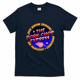 Pork Chop Express Trucking Logo Tee - Navy Blue