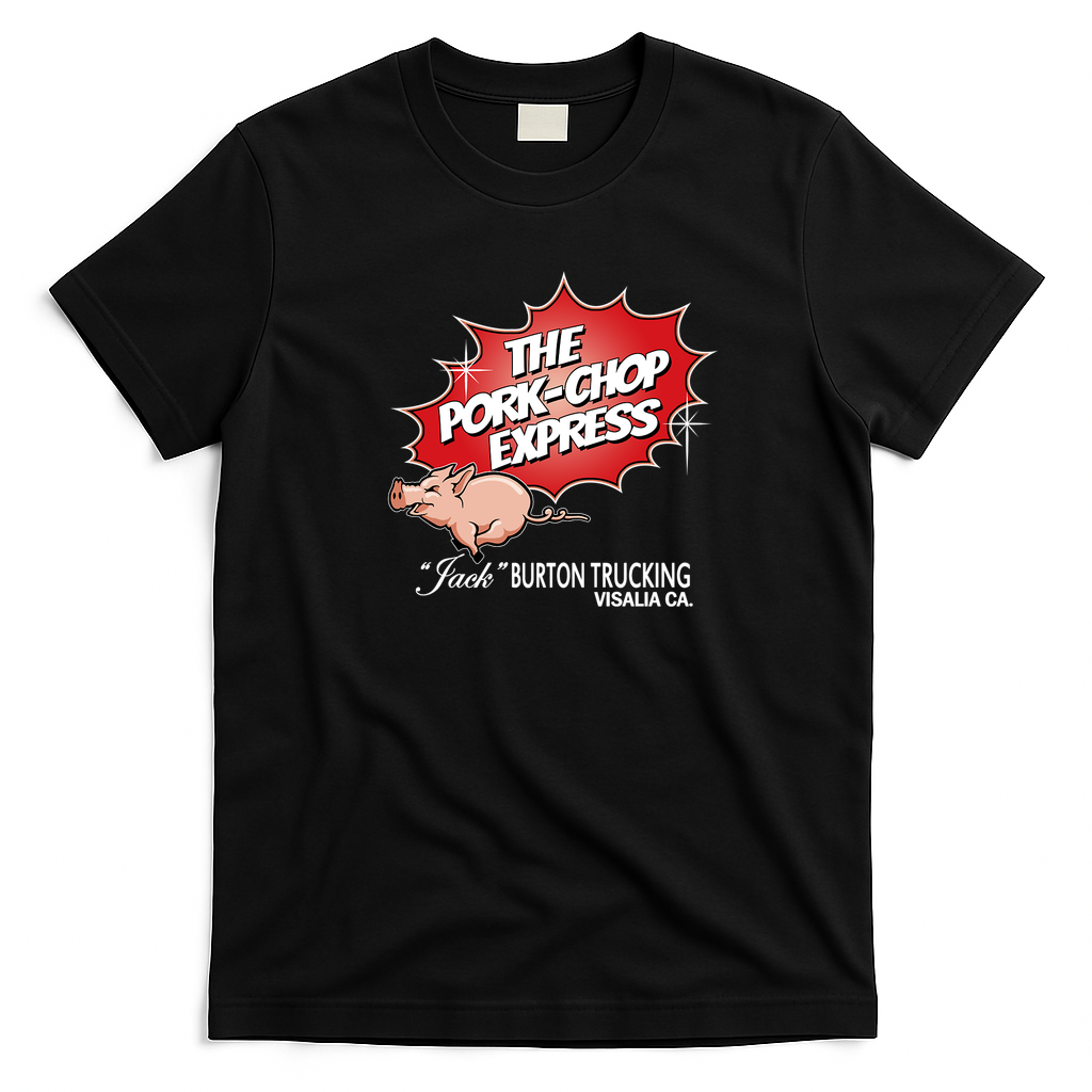 The Pork Chop Express Heritage T-Shirt - Black