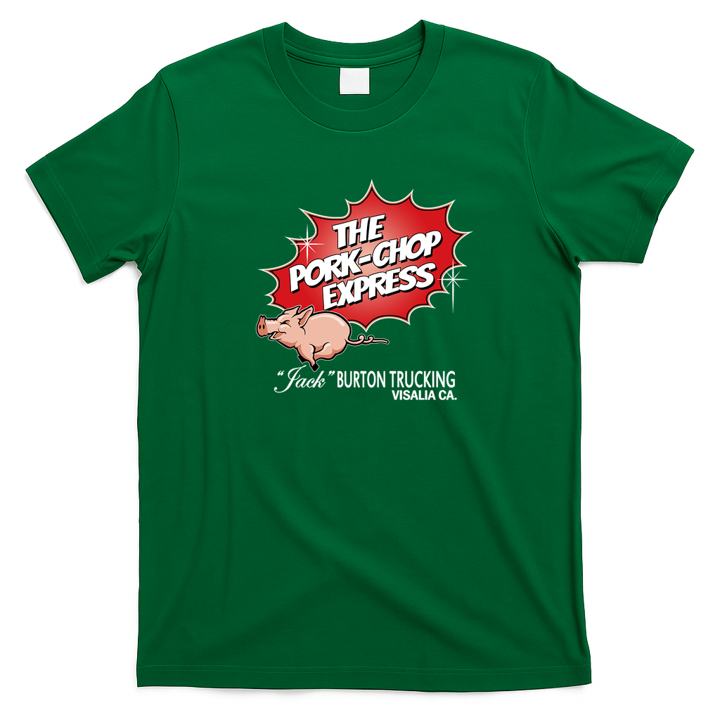 The Pork Chop Express Heritage T-Shirt - Irish Green