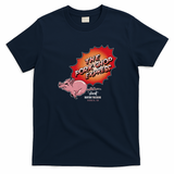 The Pork Chop Express Distressed Tee - Navy Blue