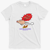 The Pork Chop Express Vintage Logo Tee - White