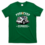 Pork Chop Express Retro Logo Tee - Irish Green