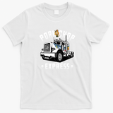 Pork Chop Express Retro Logo Tee - White