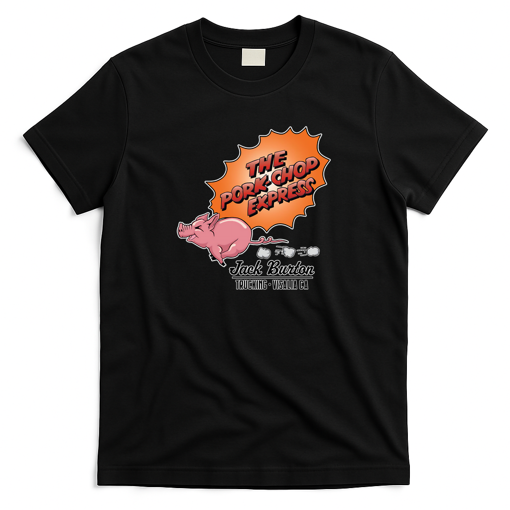 The Pork Chop Express Classic T-Shirt - Black