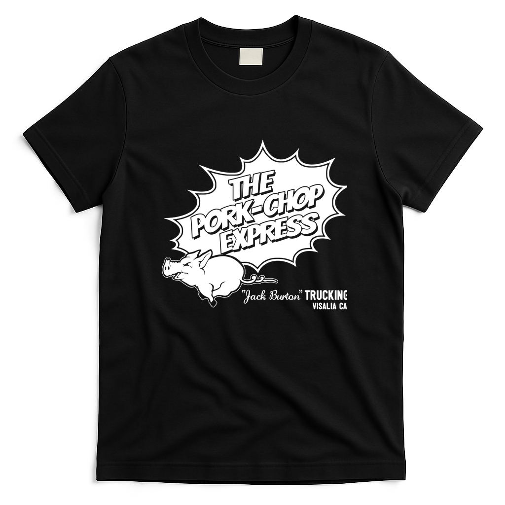 The Pork Chop Express Classic Logo T-Shirt - Black