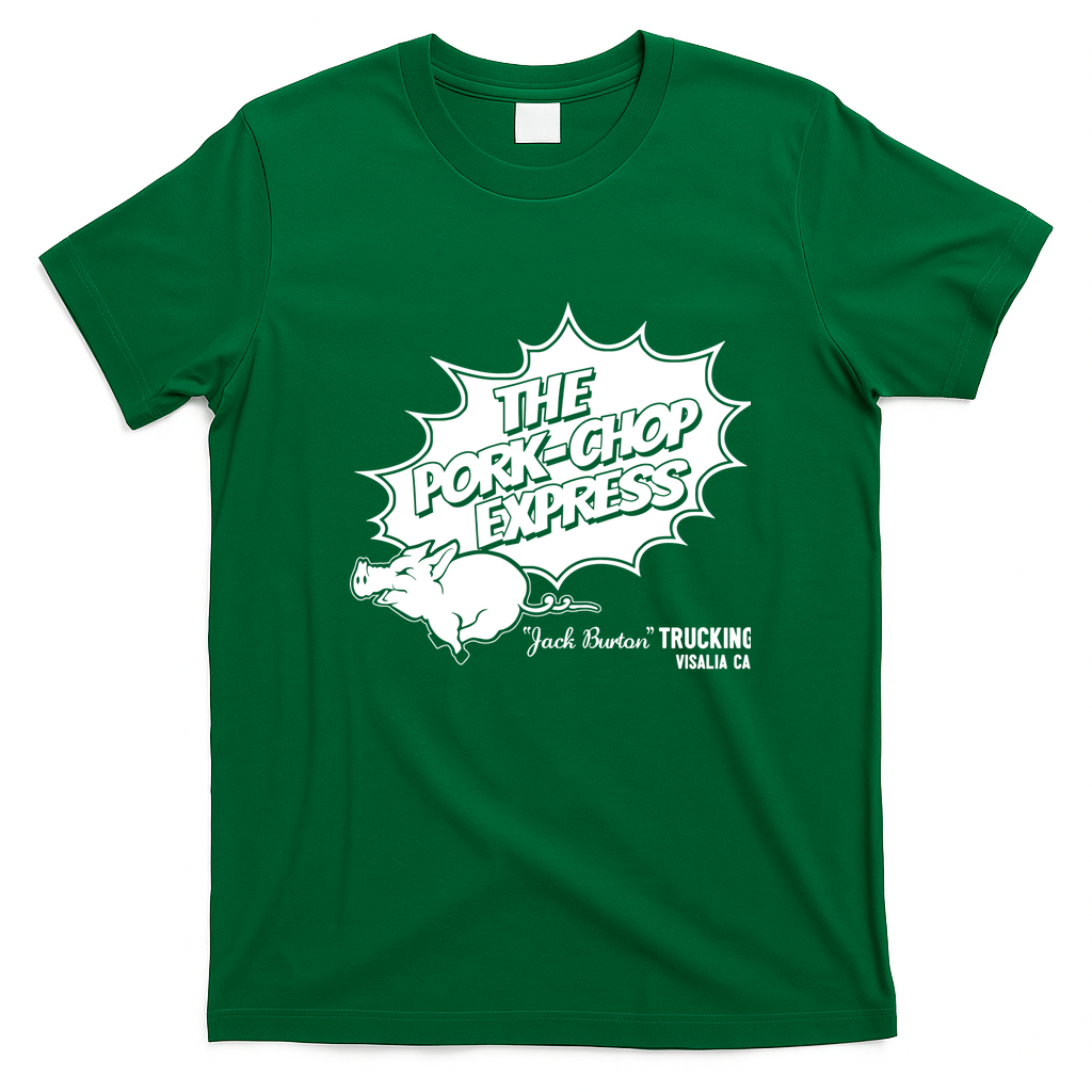 The Pork Chop Express Classic Logo T-Shirt - Irish Green