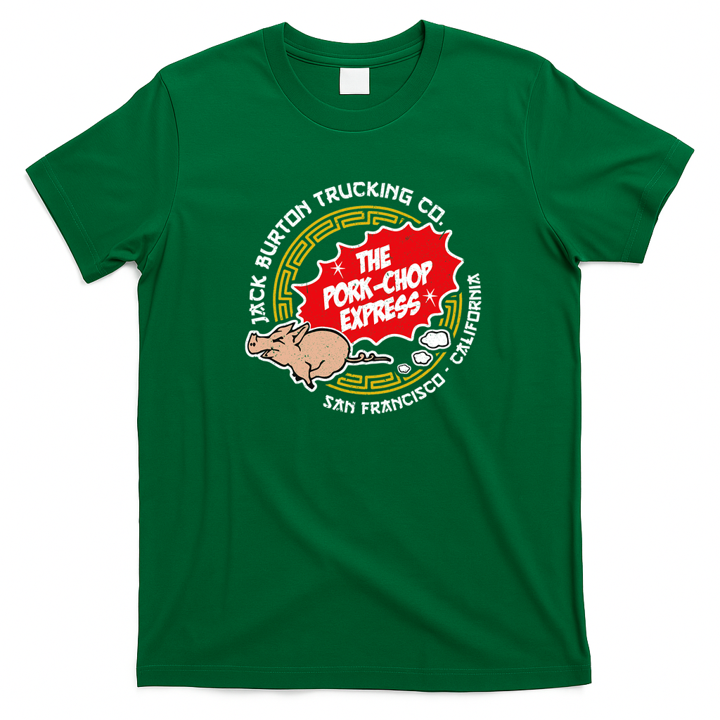 Pork Chop Express San Francisco T-Shirt - Irish Green