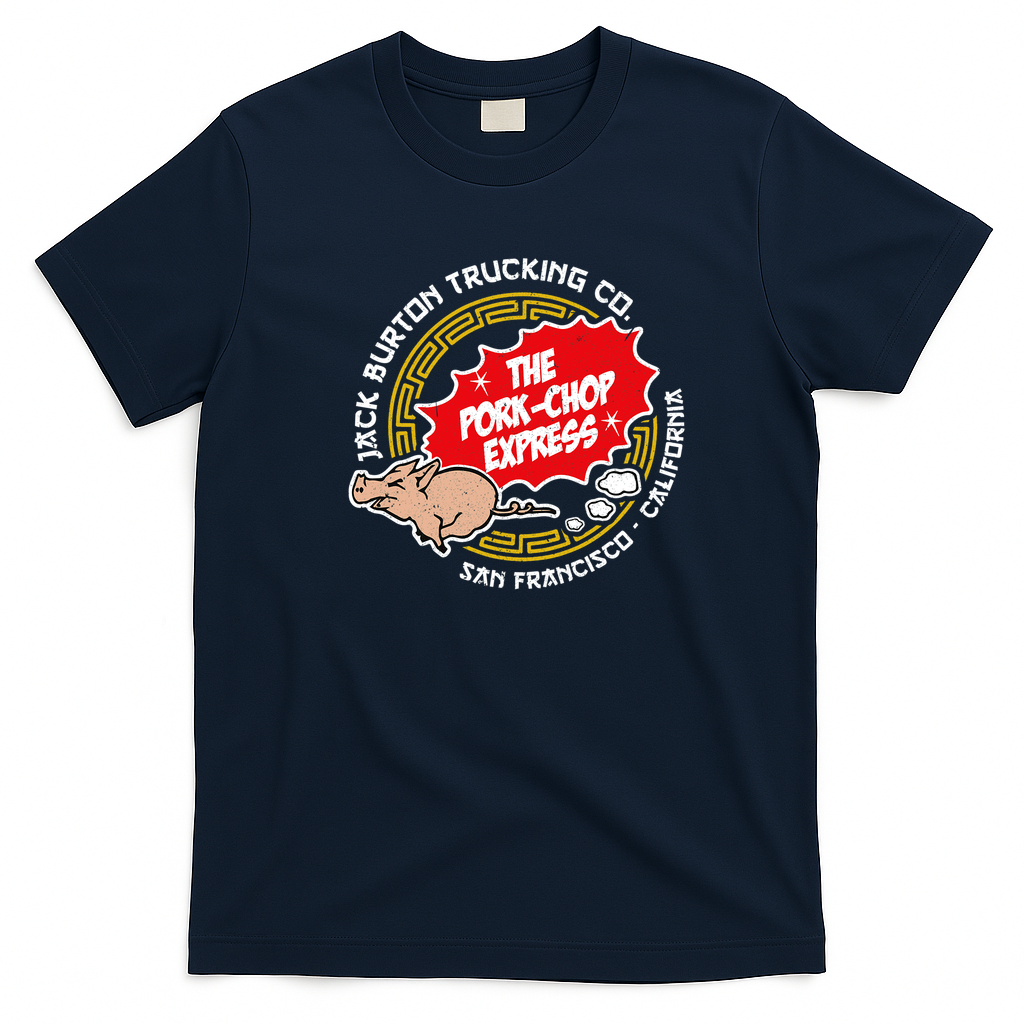 Pork Chop Express San Francisco T-Shirt - Navy Blue