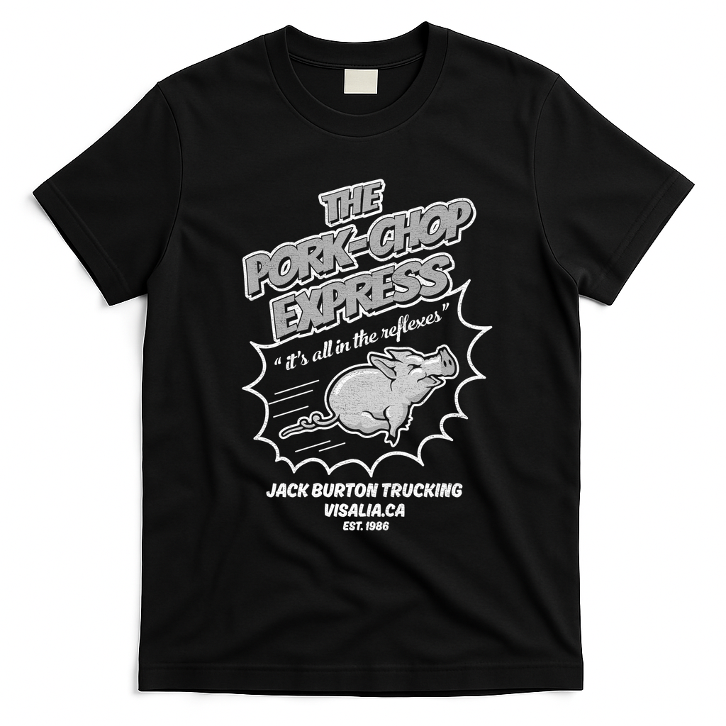 The Pork Chop Express Classic Graphic Tee - Black