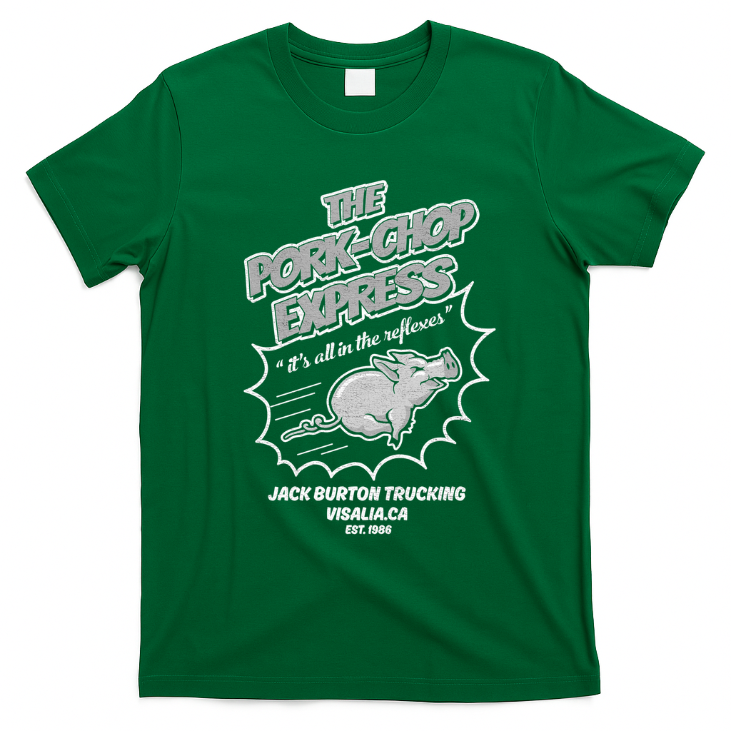 The Pork Chop Express Classic Graphic Tee - Irish Green