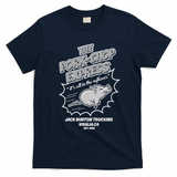 The Pork Chop Express Classic Graphic Tee - Navy Blue