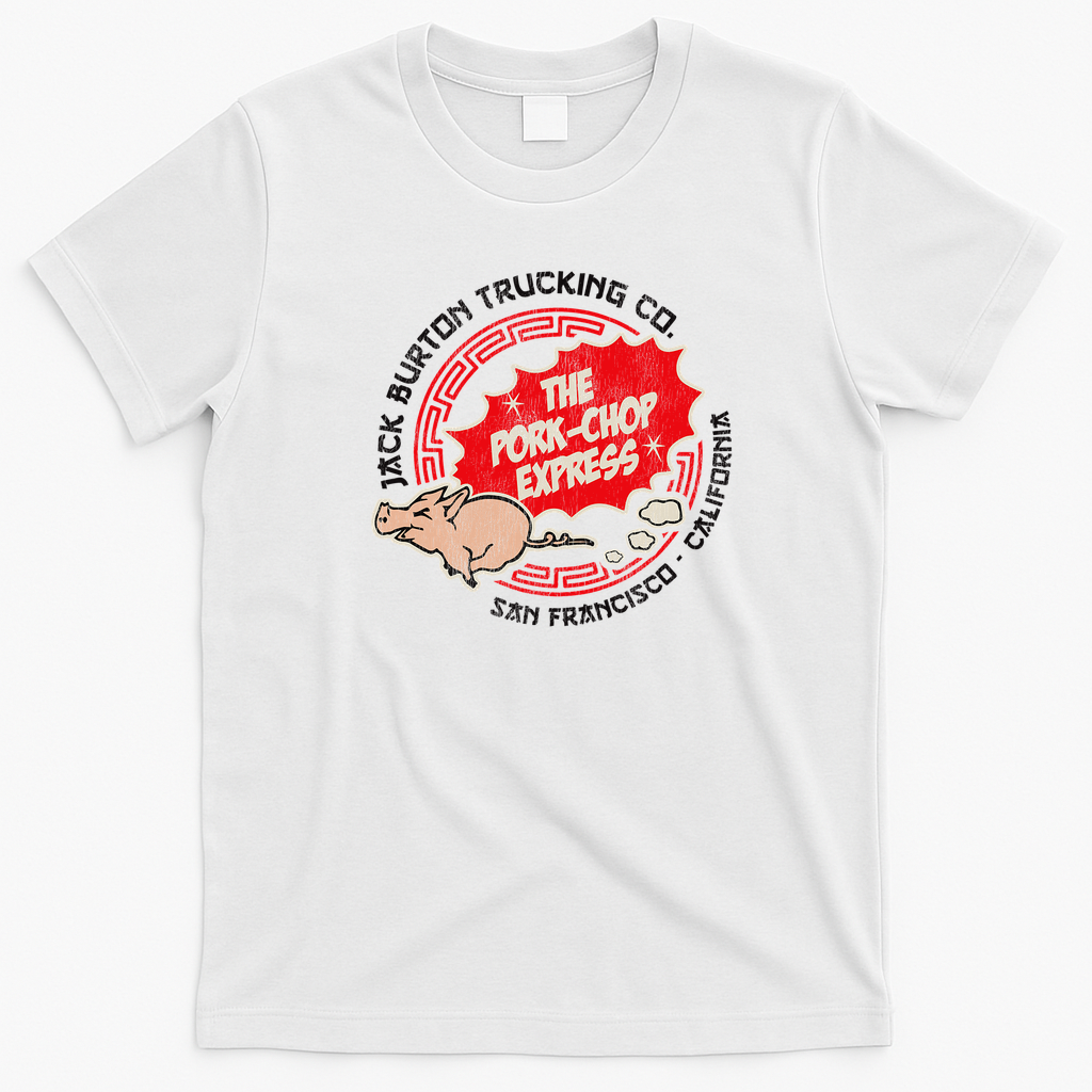 Pork Chop Express San Francisco Distressed Tee - White