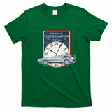 Flux Capacitor Hill Valley Commemorative Tee - Irish Green