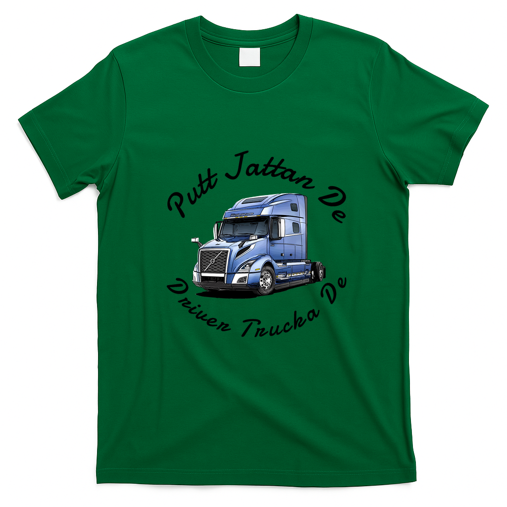 Putt Jattan De Driver Truckan De T-Shirt - Irish Green