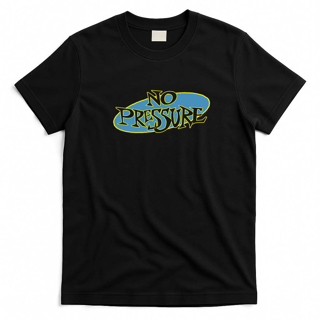 No Pressure Self-Titled T-Shirt - Black