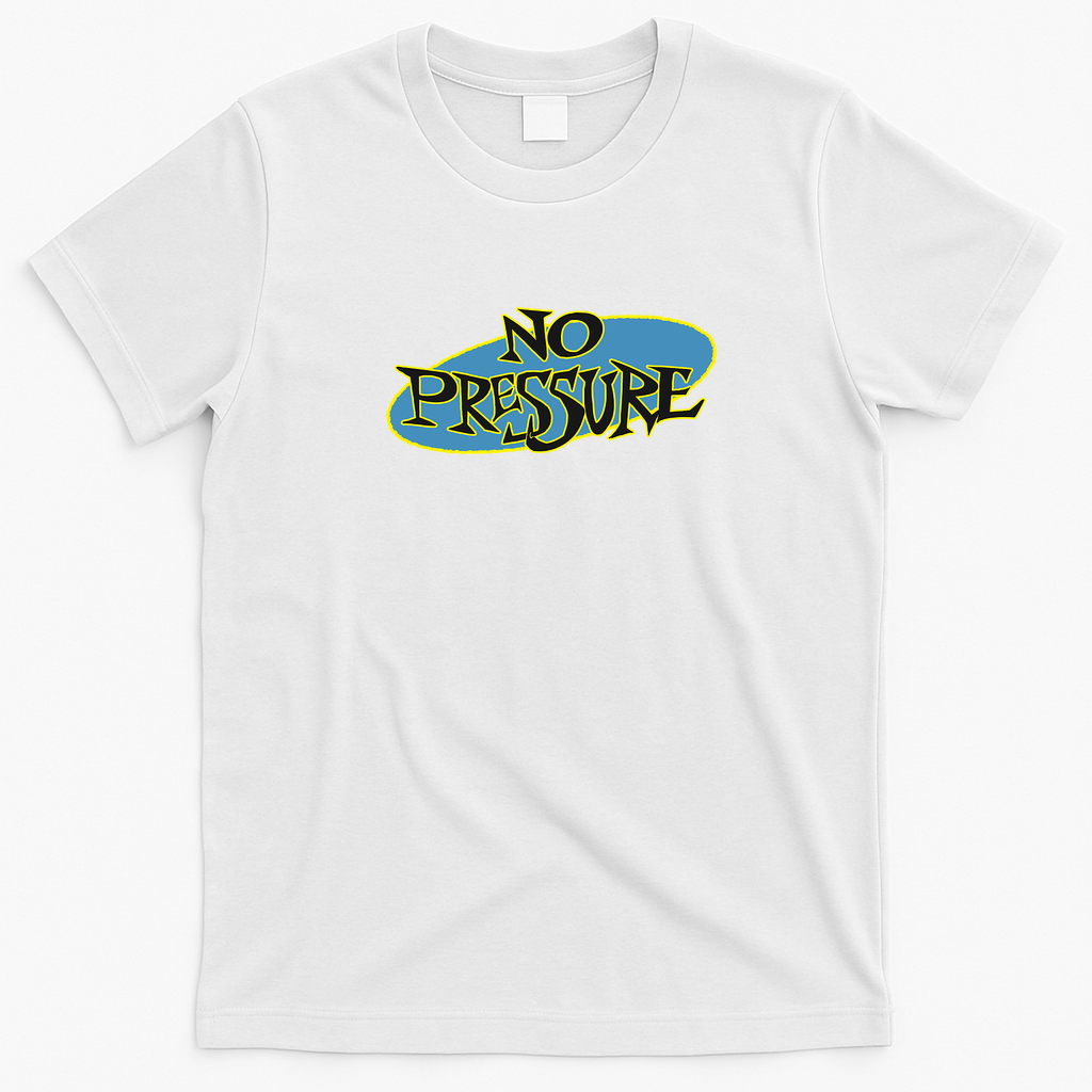 No Pressure Self-Titled T-Shirt - White
