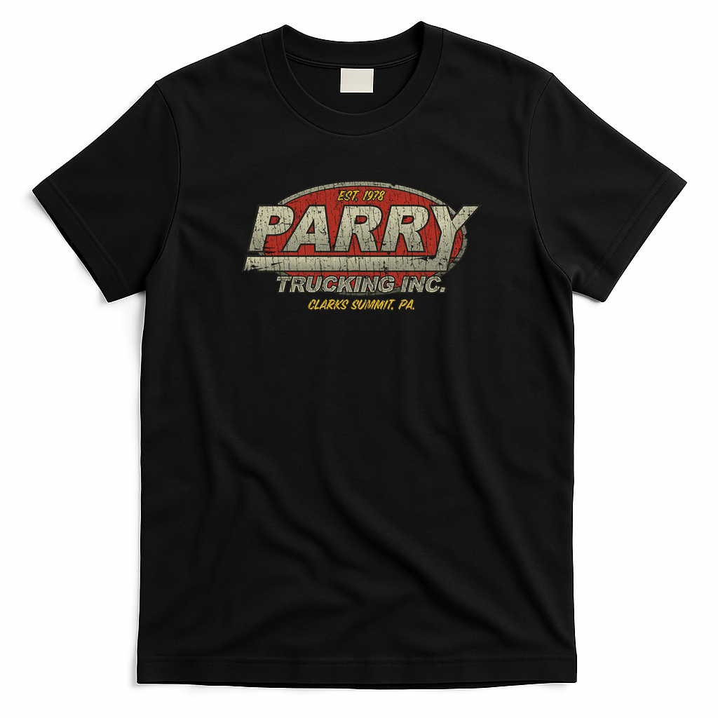 Parry Trucking Est. 1978 T-Shirt - Black