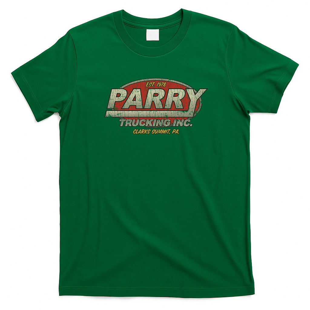 Parry Trucking Est. 1978 T-Shirt - Irish Green