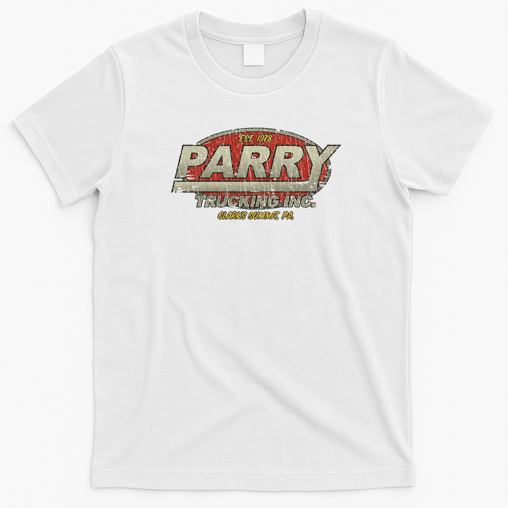 Parry Trucking Est. 1978 T-Shirt - White