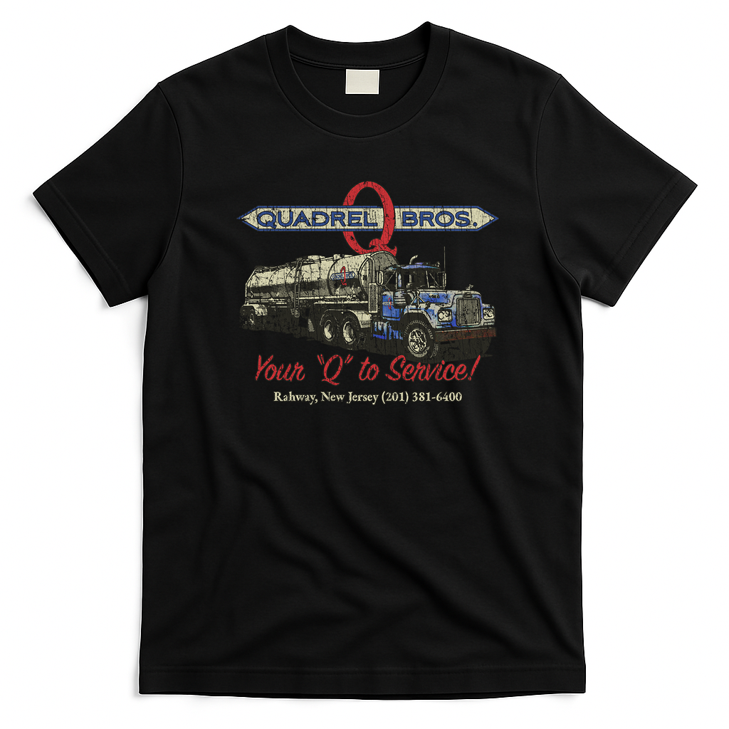 Quadrel Brothers Trucking Est. 1947 Tee - Black
