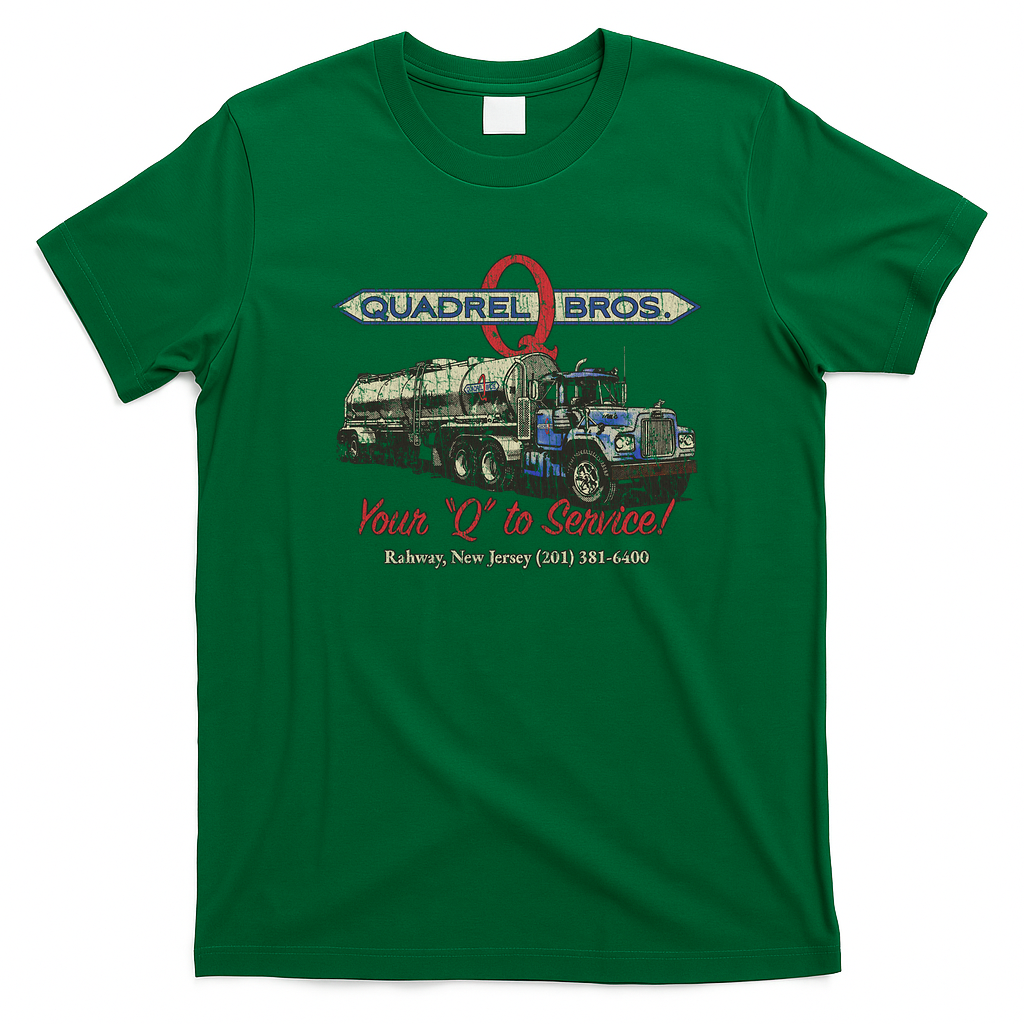 Quadrel Brothers Trucking Est. 1947 Tee - Irish Green