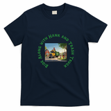Ride Along with Hank and Trash Truck Graphic T-Shirt - Navy Blue