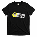 Reassurance Bucket - Property of Stanley Retro Graphic Tee - Black