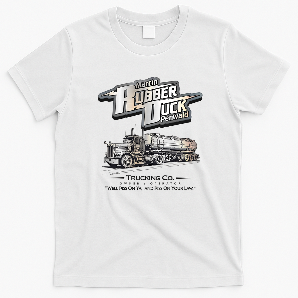 Rubber Duck Trucking Co. Convoy Tee - White
