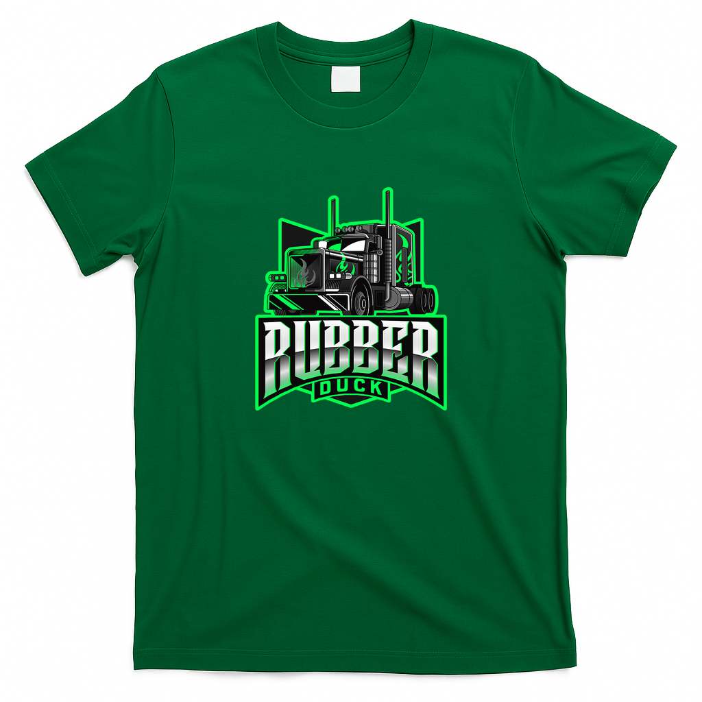 Rubber Duck Vintage Trucker Tee - Irish Green