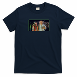 Retro Future Retro Graphic Tee - Navy Blue