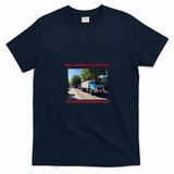 Rollin' with Hank and Trash Truck Graphic T-Shirt - Navy Blue