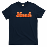 Retro Hank Retro Graphic Tee - Navy Blue