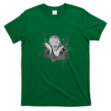 Rik Mayall Retro Graphic Tee – Edition 2 - Irish Green