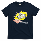Running Pig Trucking Logo T-Shirt - Navy Blue