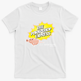 Running Pig Trucking Logo T-Shirt - White
