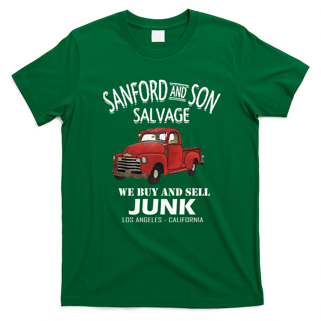Funny 90s TV Family Vintage T-Shirt - Irish Green
