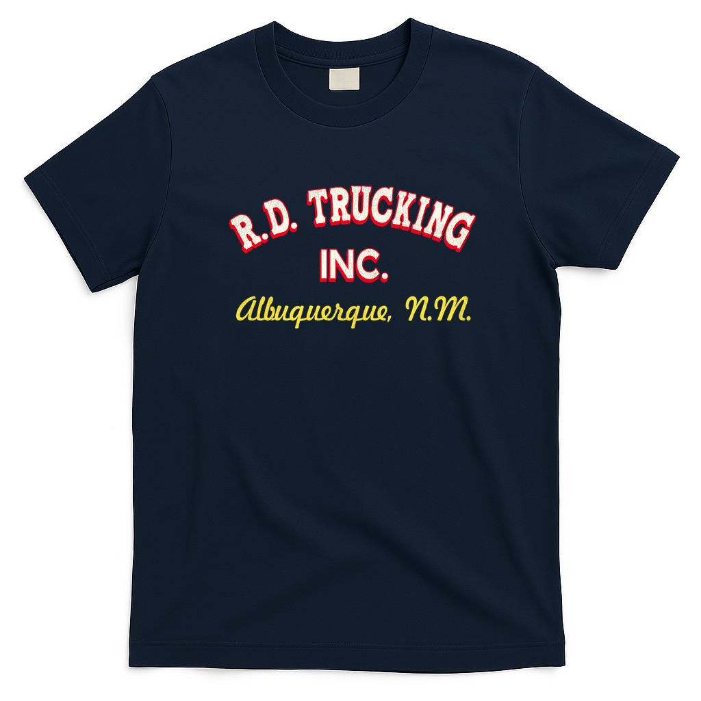 R.D. Trucking Inc. Convoy Retro Tee - Navy Blue