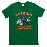R.D. Trucking V2 Distressed T-Shirt - Irish Green