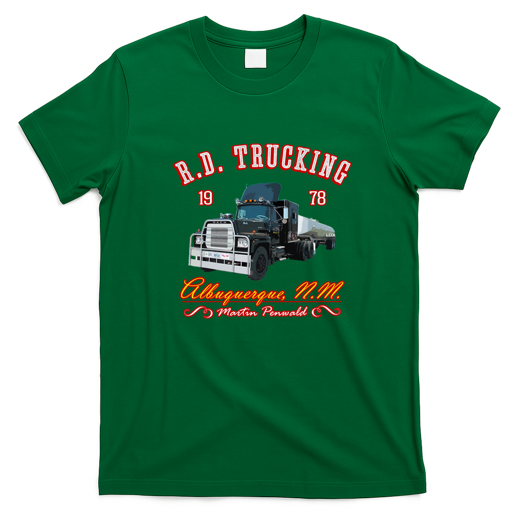 R.D. Trucking V2 Vintage Logo Tee - Irish Green