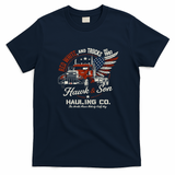 Hawk & Son 1987 Big Rig Pride T-Shirt - Navy Blue