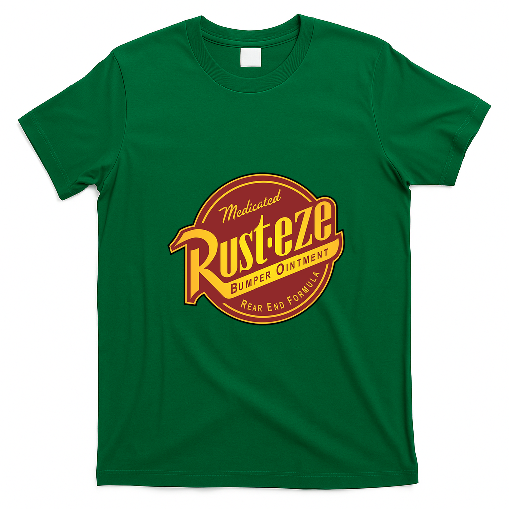Rust-eze Retro Graphic Tee - Irish Green