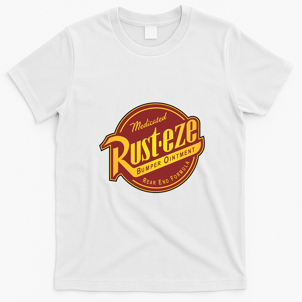 Rust-eze Retro Graphic Tee - White