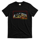 Snowman & Fred Special Edition Retro Graphic Tee - Black